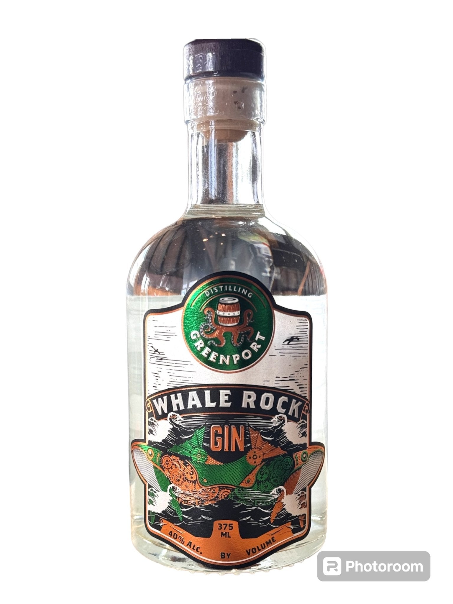 Whale Rock Gin 375ml (ONLY NYS SHIPPING) - One Woman Winery